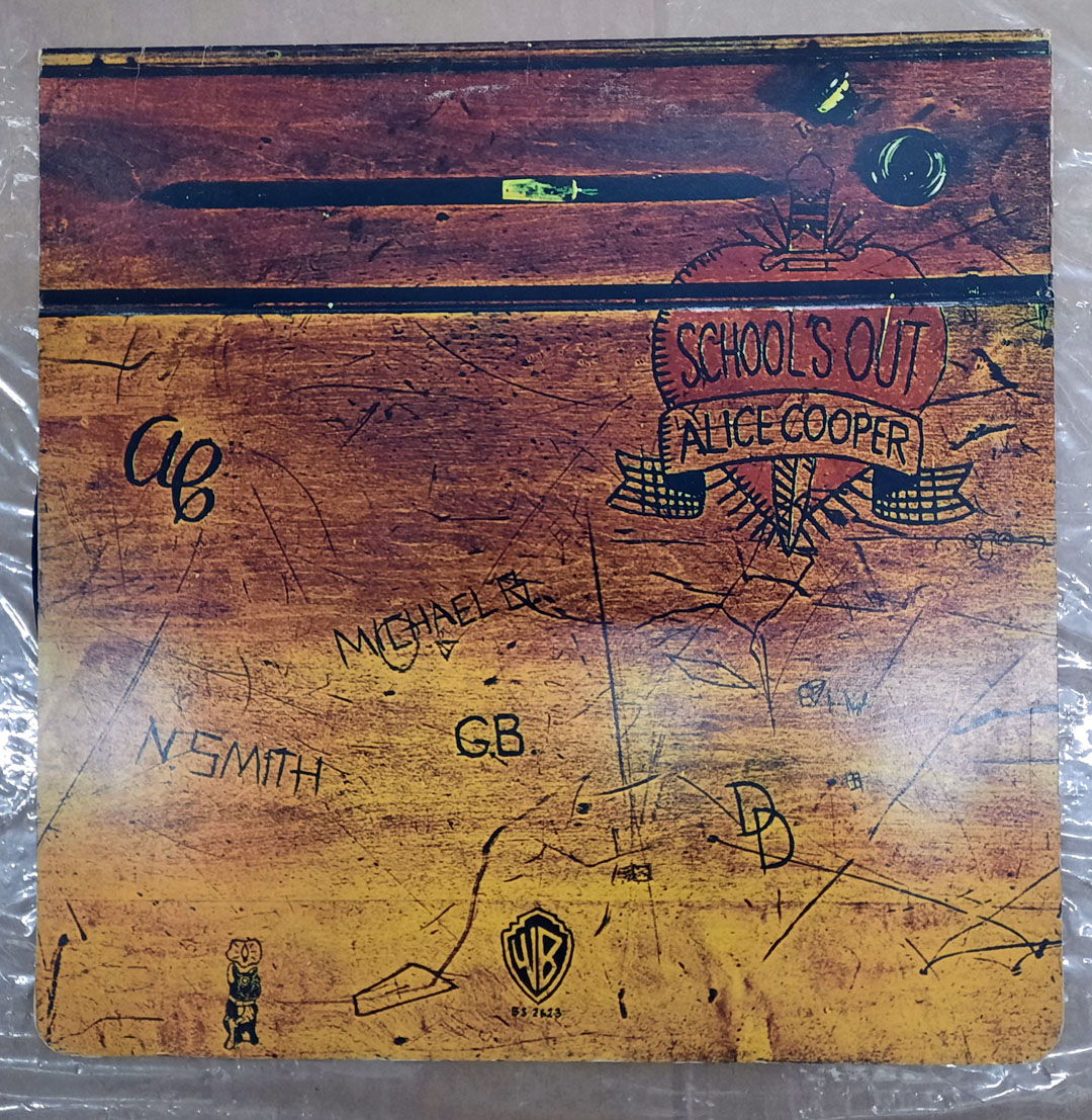 Alice Cooper - School's Out  1972 VG+ VINTAGE VINYL LP ...