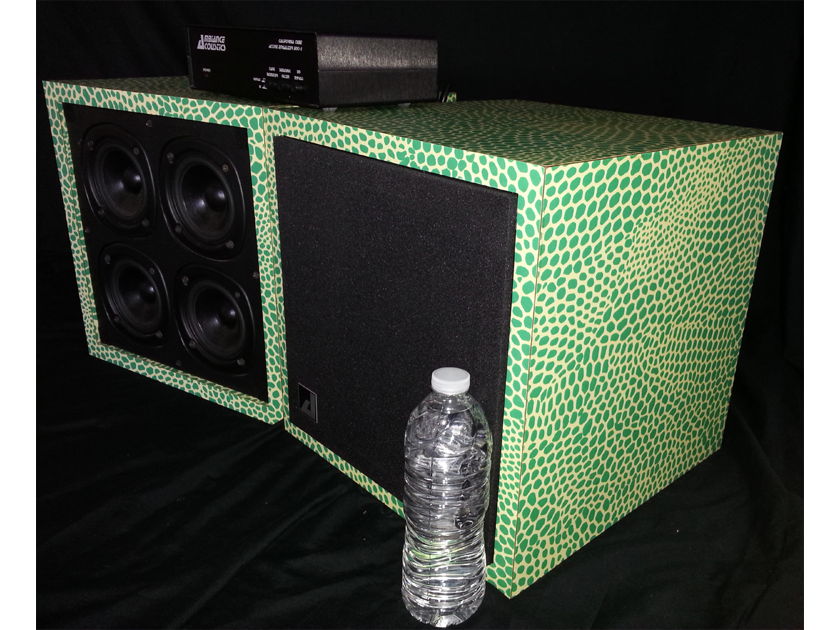 Ambiance Acoustics California Cube Loudspeaker System (Lizard Skin)