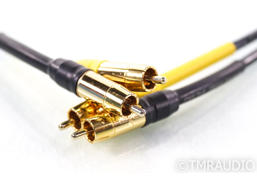 Analysis Plus Copper Oval-In Micro RCA Cables; 1m Pair Interconnects (Unused) (42820)