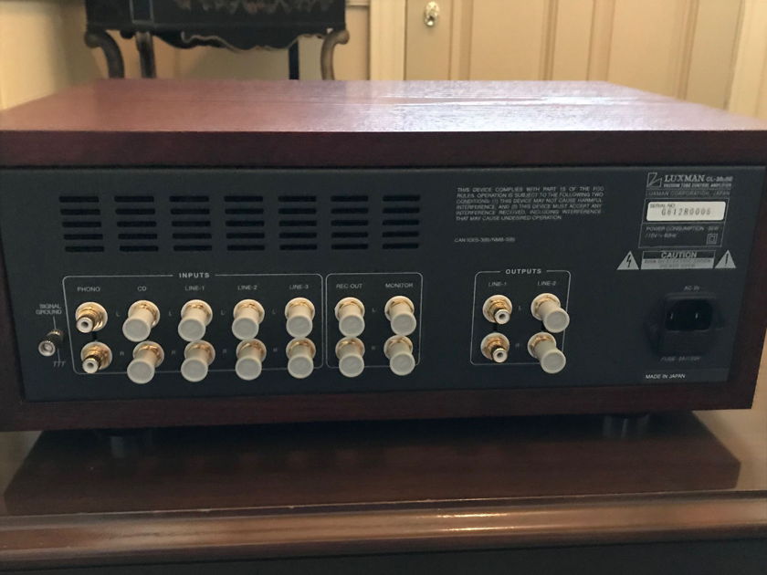 Luxman CL-38uSE Special Edition Tube Preamp w/MM and MC Phono
