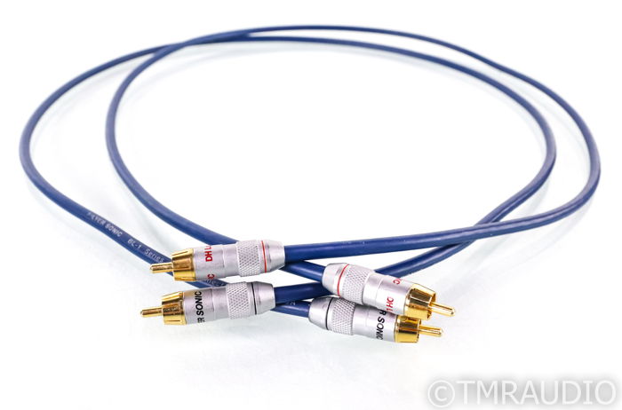 DH Labs Silver Sonic BL-1 Series II RCA Cables; 1m Pair...