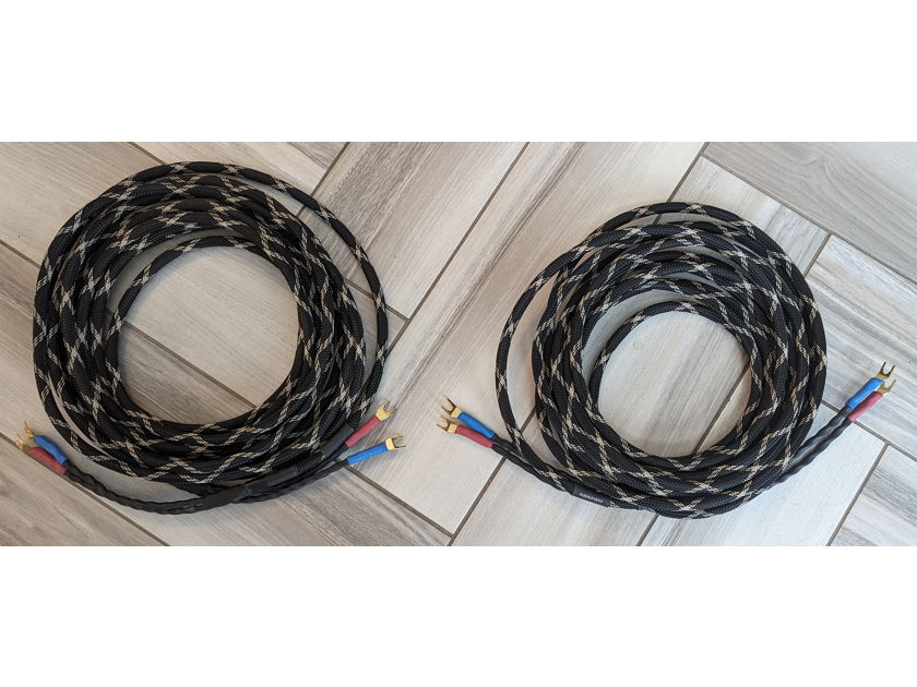 LONG (26') Pair of Kubala-Sosna Research Anticipation Speaker Cables
