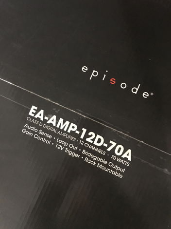 Episode Audio Class D amplifier