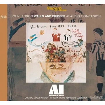 JOHN LENNON AI AUDIO COMPANION WALLS AND BRIDGES (2/CD)