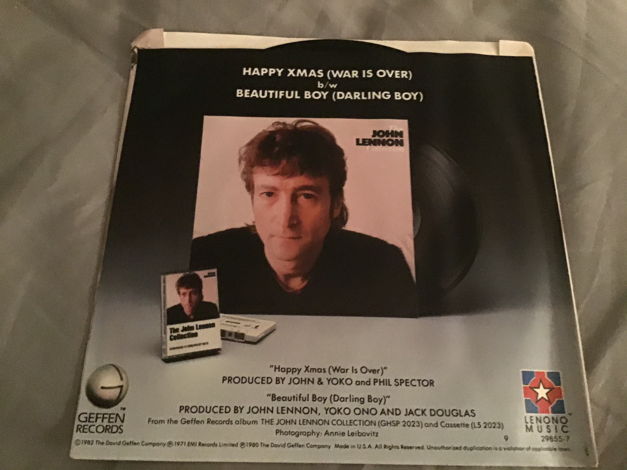 John Lennon Promo Mono/Stereo 45 With Picture Sleeve Vi...