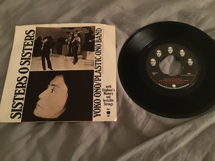 John Lennon  Woman Is The N***** Of The World 45 With Picture Sleeve