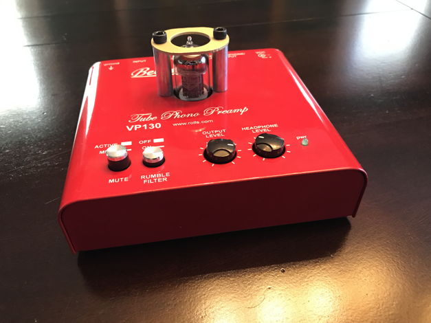 Bellari VP-130 Tube Phono Preamp with extra tube and ch...