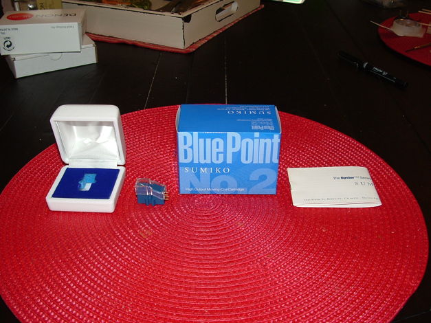 Sumiko BluePoint 2 Like new, less than 20 hours
