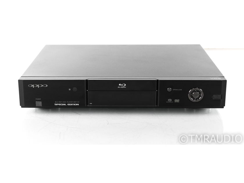 Oppo BDP-83 SE Universal Blu-Ray / SACD Player; BDP83SE; Special Edition; Remote (22635)