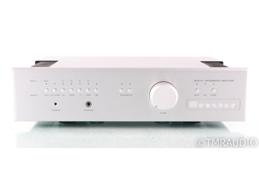 Bryston B135 SST2 Stereo Integrated Amplifier; 17"; Silver (No Remote) (41665)