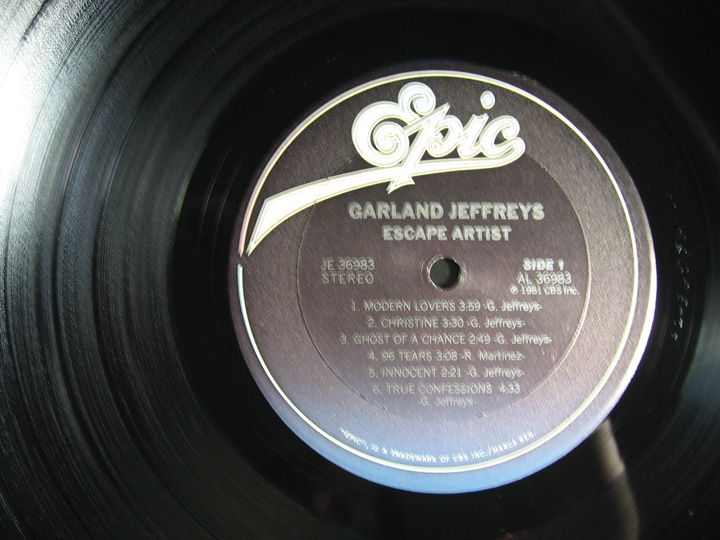 Garland Jeffreys - Escape Artist 1981 NM- Vinyl LP With... 6