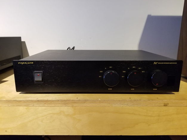 Exposure XXV RC Regulated Integrated Amplifier Black - ...