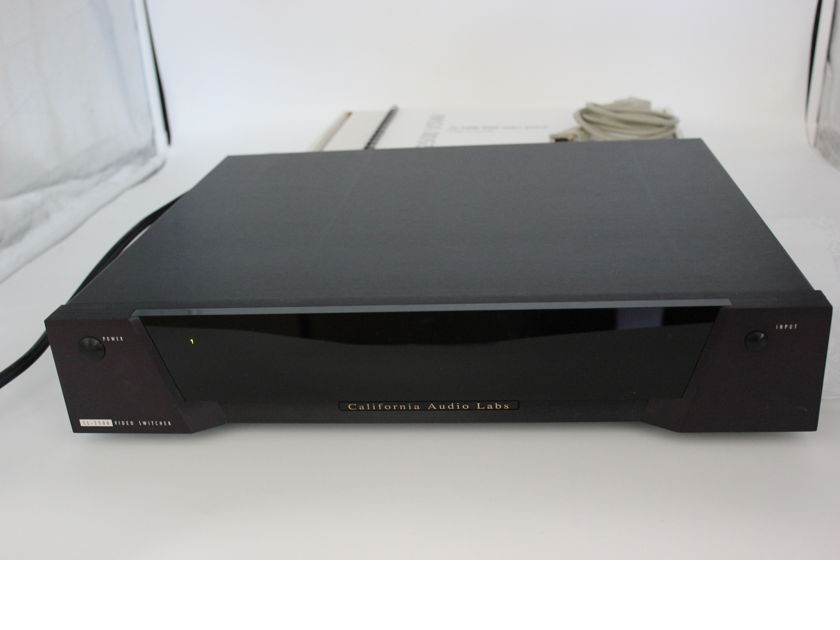California Audio Labs CL-2500 VSW Video Switch in Original Box