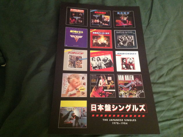 Van Halen  The Japanese Singles 1975-1984 Promo Poster