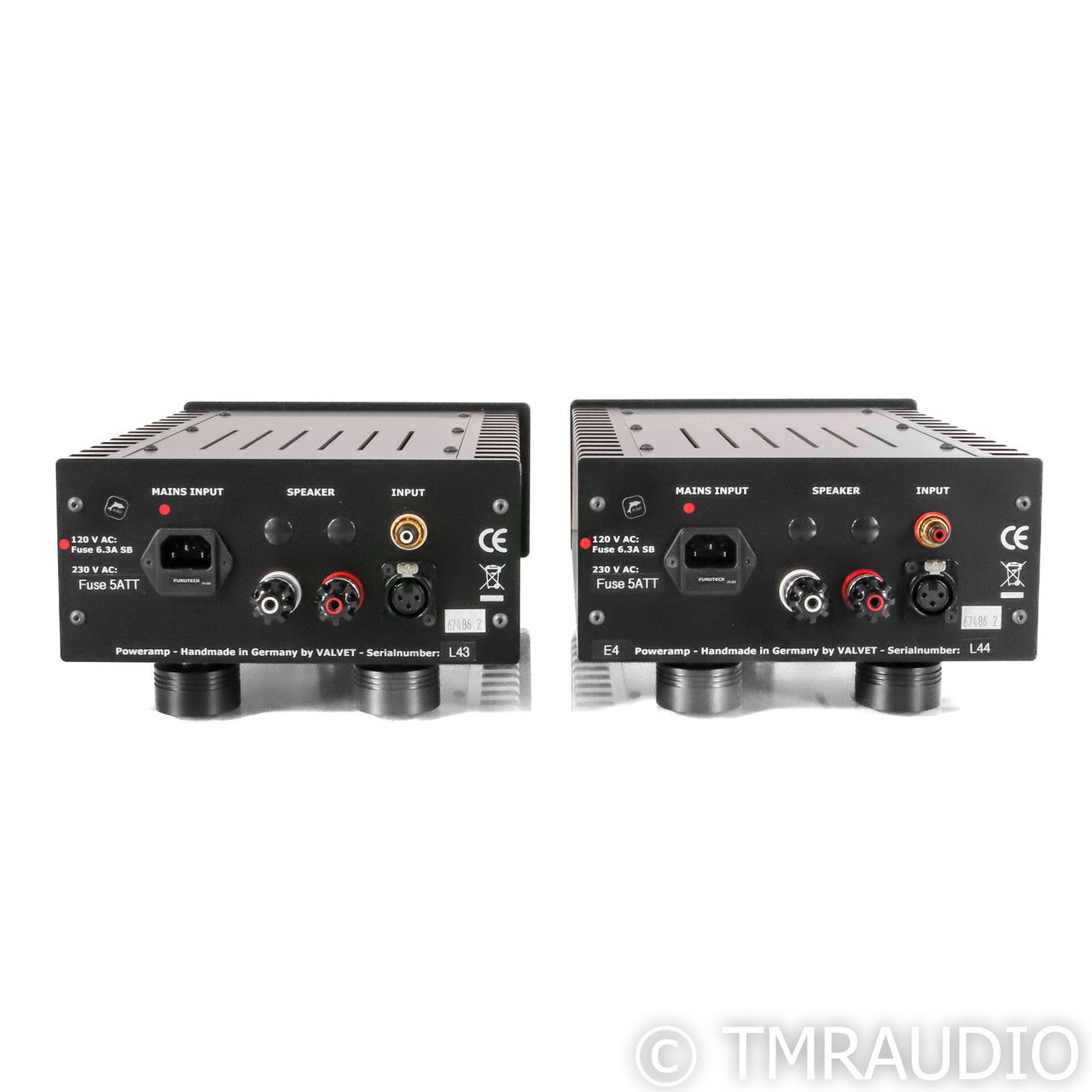 Valvet E4 Monoblock Power Amplifiers; Pair (67486) 5