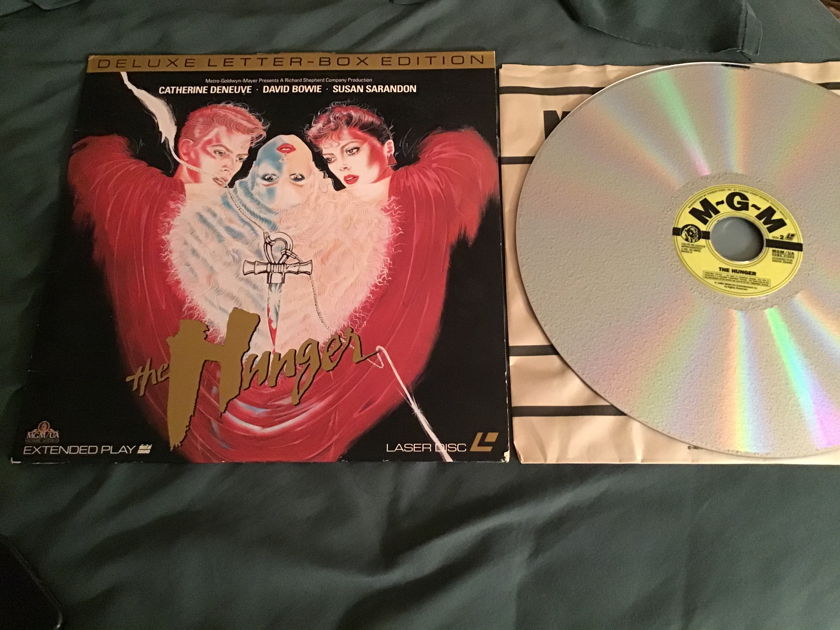 David Bowie  The Hunger Deluxe Letter-Box Edition Laserdisc