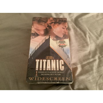 James Cameron Sealed VHS Hi-Fi Widescreen Titanic