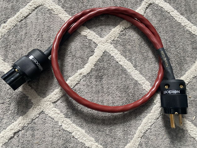 Nordost Red 1 Meter 20 Amp Power Cable perfect for 20 A...