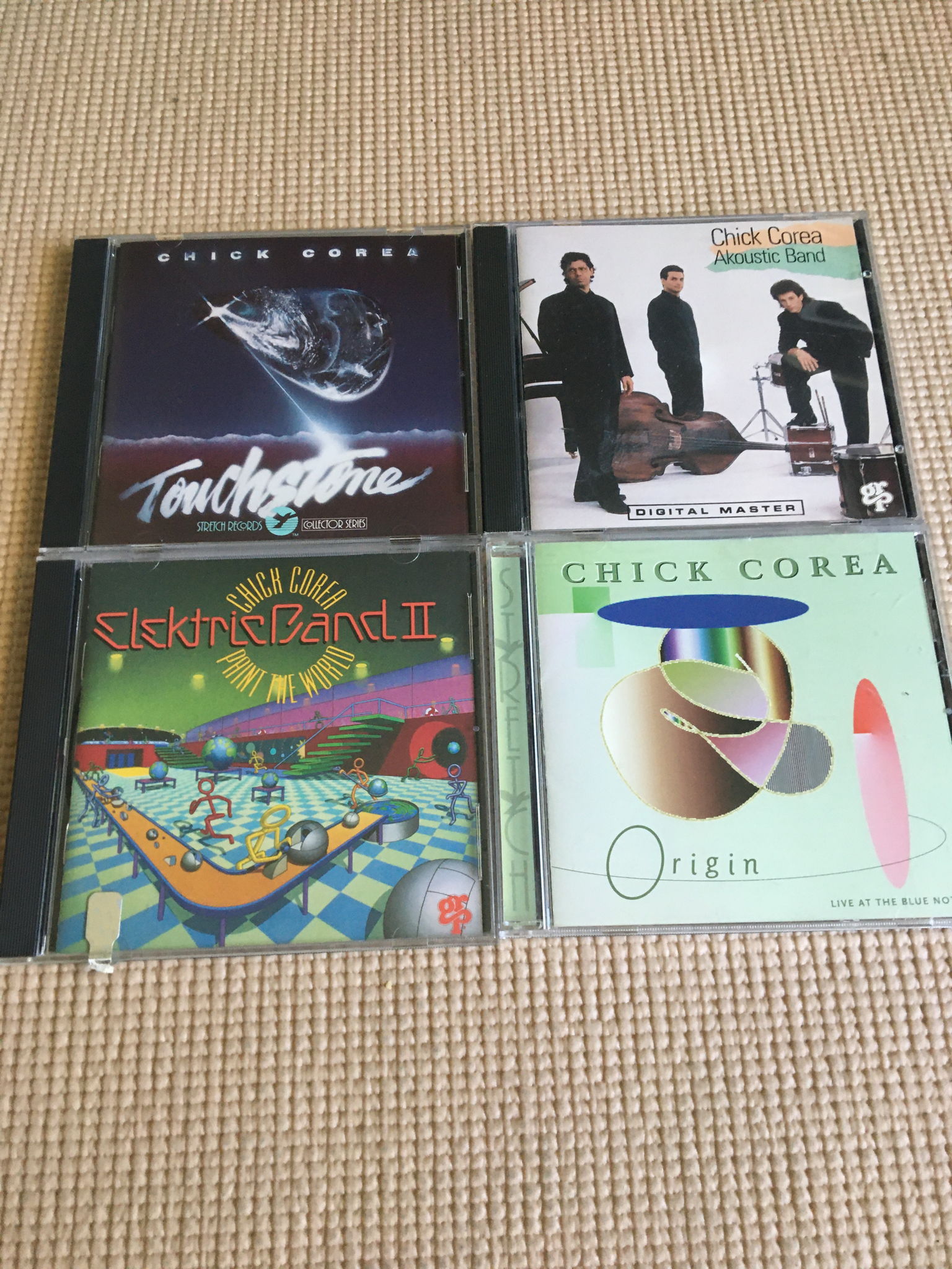 Chick Corea  Cd lot of 4 cds