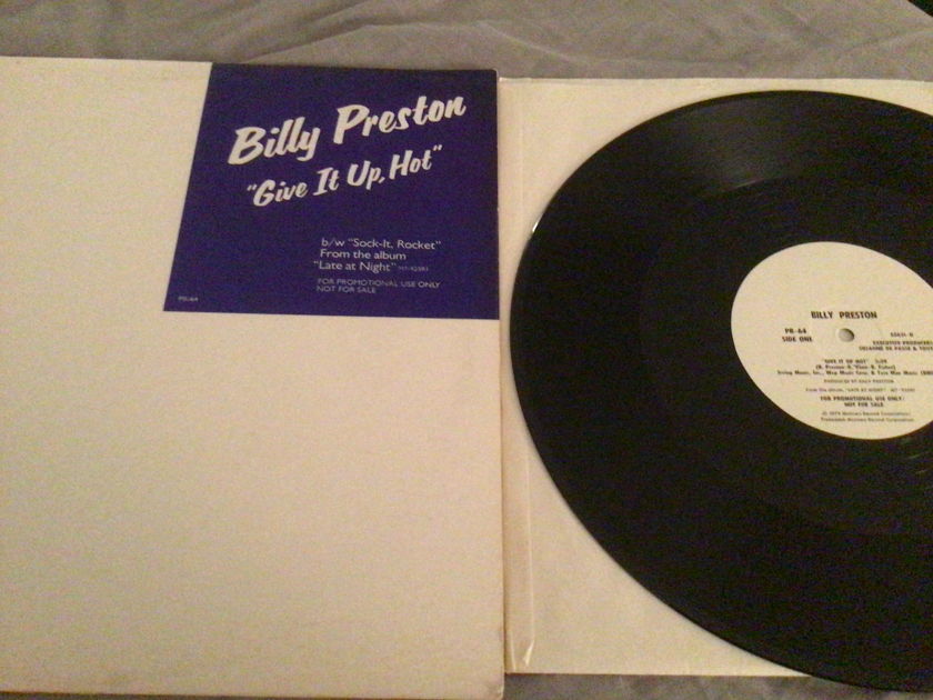 Billy Preston Motown Promo 12 Inch Give It Up,Hot