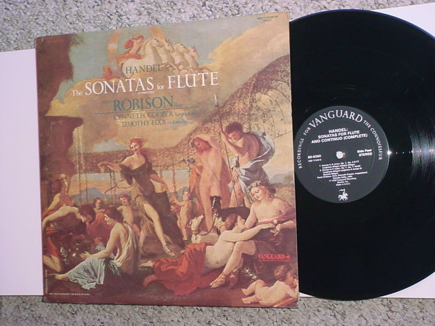 Handel double lp record Vanguard VSD 71229/30 The Sonat...