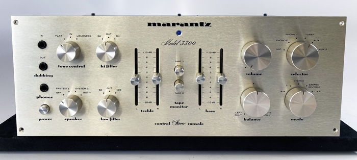 Marantz Model 3300 Preamplifier - "Stereophonic Control...