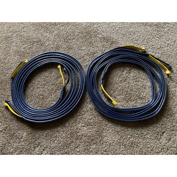 Analysis Plus Black Mesh Bi-Wire Oval 9 Speaker Cables