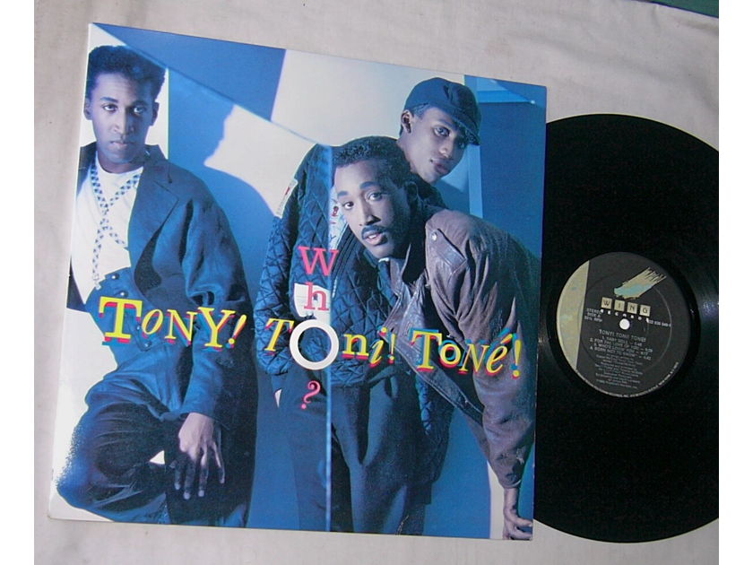 TONY TONI TONE - WHO - - RARE ORIG 1988 LP - WING RECORDS - CLASSIC HIP HOP SOUL