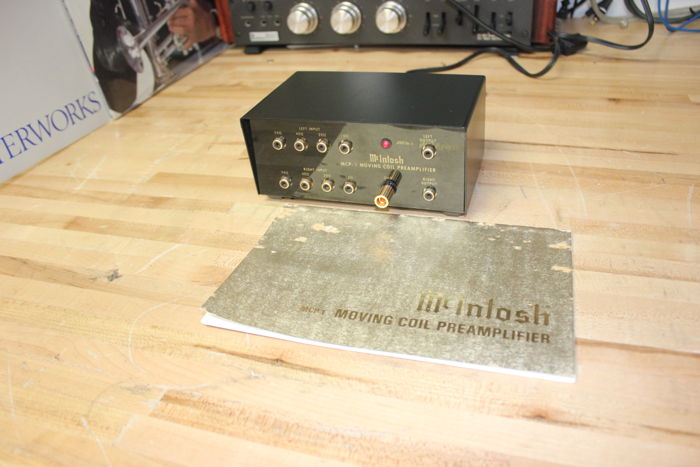 [RARE] McIntosh MCP-1 Moving Coil Preamplifier in Excel...