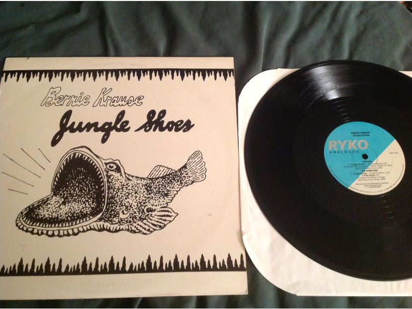 Bernie Krause  Jungle Shoes Ryko Analogue Translucent Vinyl LP