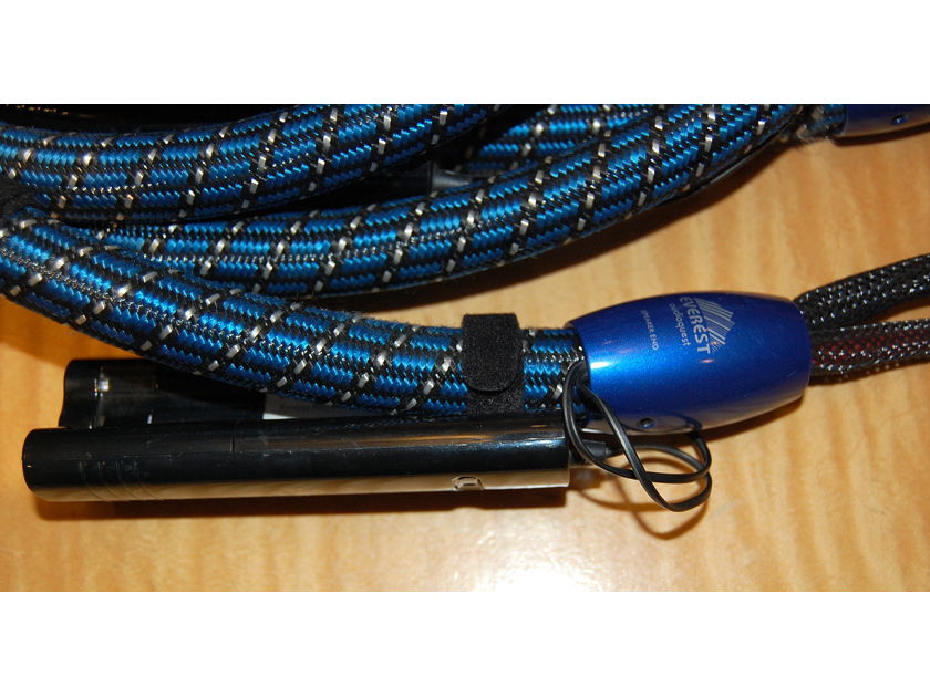 Audioquest Everest William E. Lowe (WEL Signature) 12 ft pair speaker cables