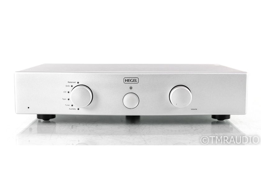 Hegel P4A MKII Stereo Preamplifier; MK2; Remote; Silver (35321)