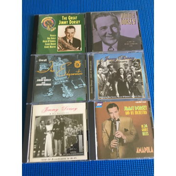 Big band Jimmy Dorsey  Cd lot of 6 cds