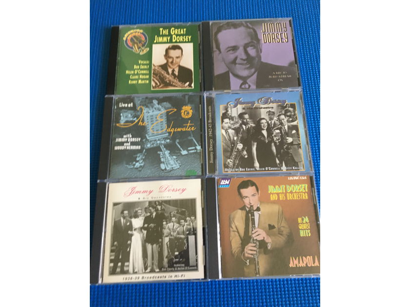 Big band Jimmy Dorsey  Cd lot of 6 cds