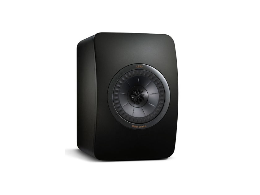 KEF LS50 Center (One Speaker) Black Edition, New in Sealed Box