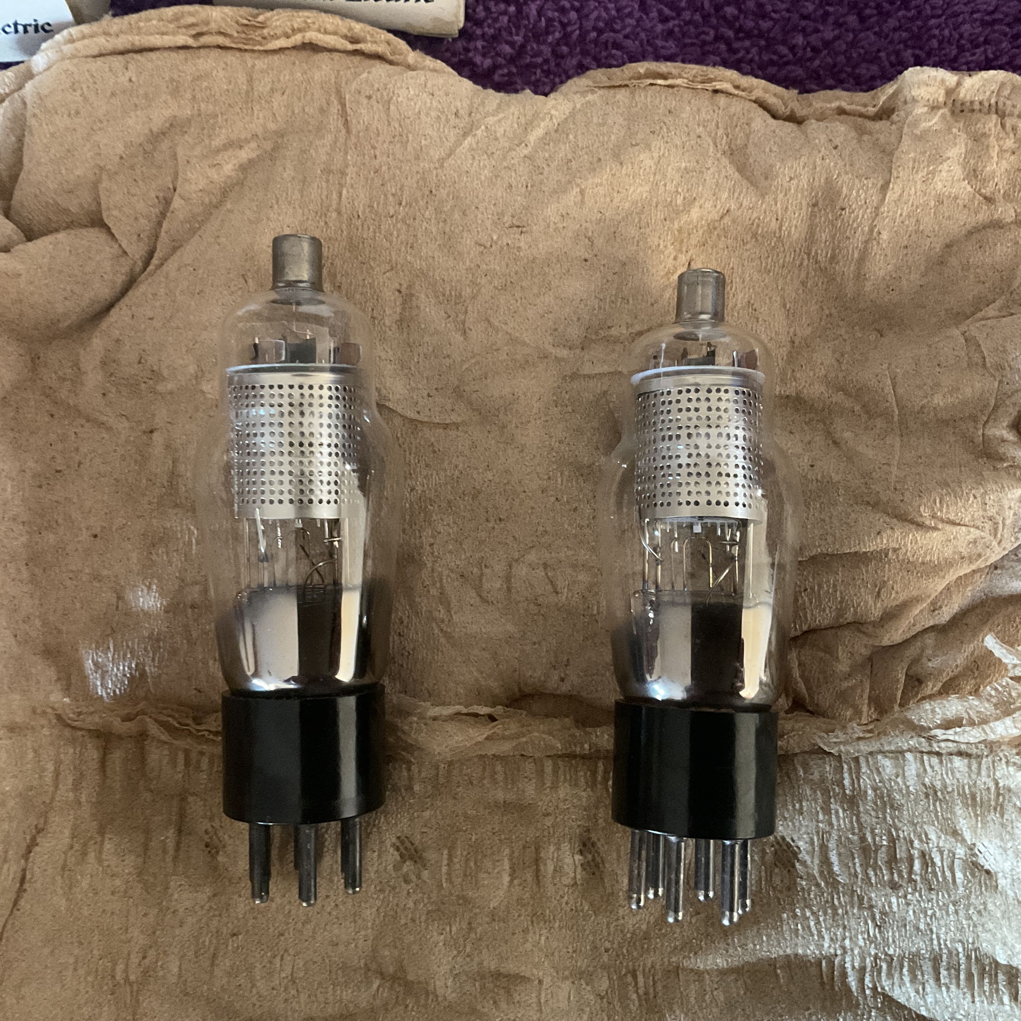 Western Electric 1966 310a matched tubes 4