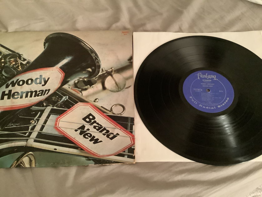 Woody Herman Fantasy Records Autographed Vinyl LP Brand New
