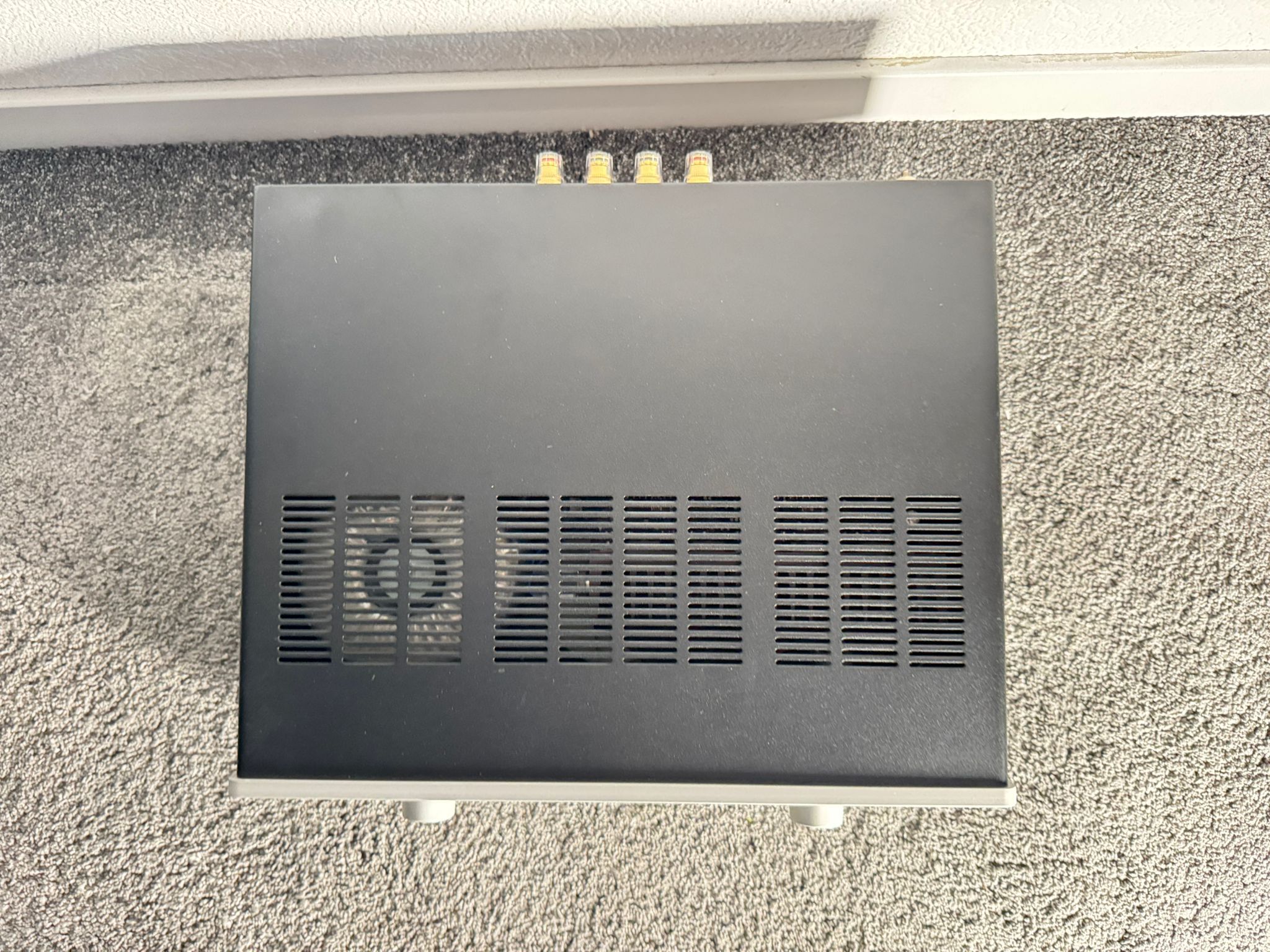 Copland CSA-100 hybrid integrated amplifier in silver new 3