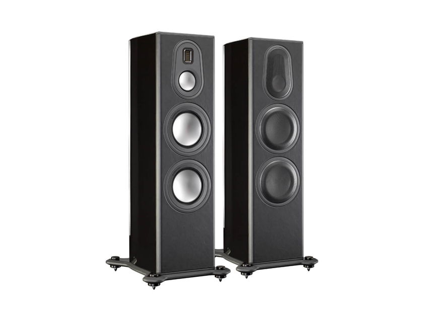 Monitor Audio Platinum PL300-II Floorstanding Speakers in "Black Lacquer"