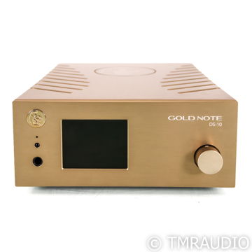 Gold Note DS-10 DAC/Streamer ; Roon Ready; Gold (51539)