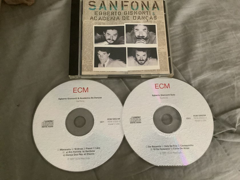 Egberto Gismonti Two CD Set Solo