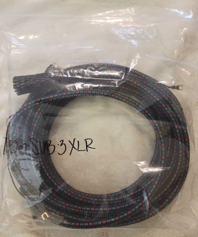 Audioquest Sub-3 Subwoofer Cable XLR 7.5 Meter (24.6 Fe...