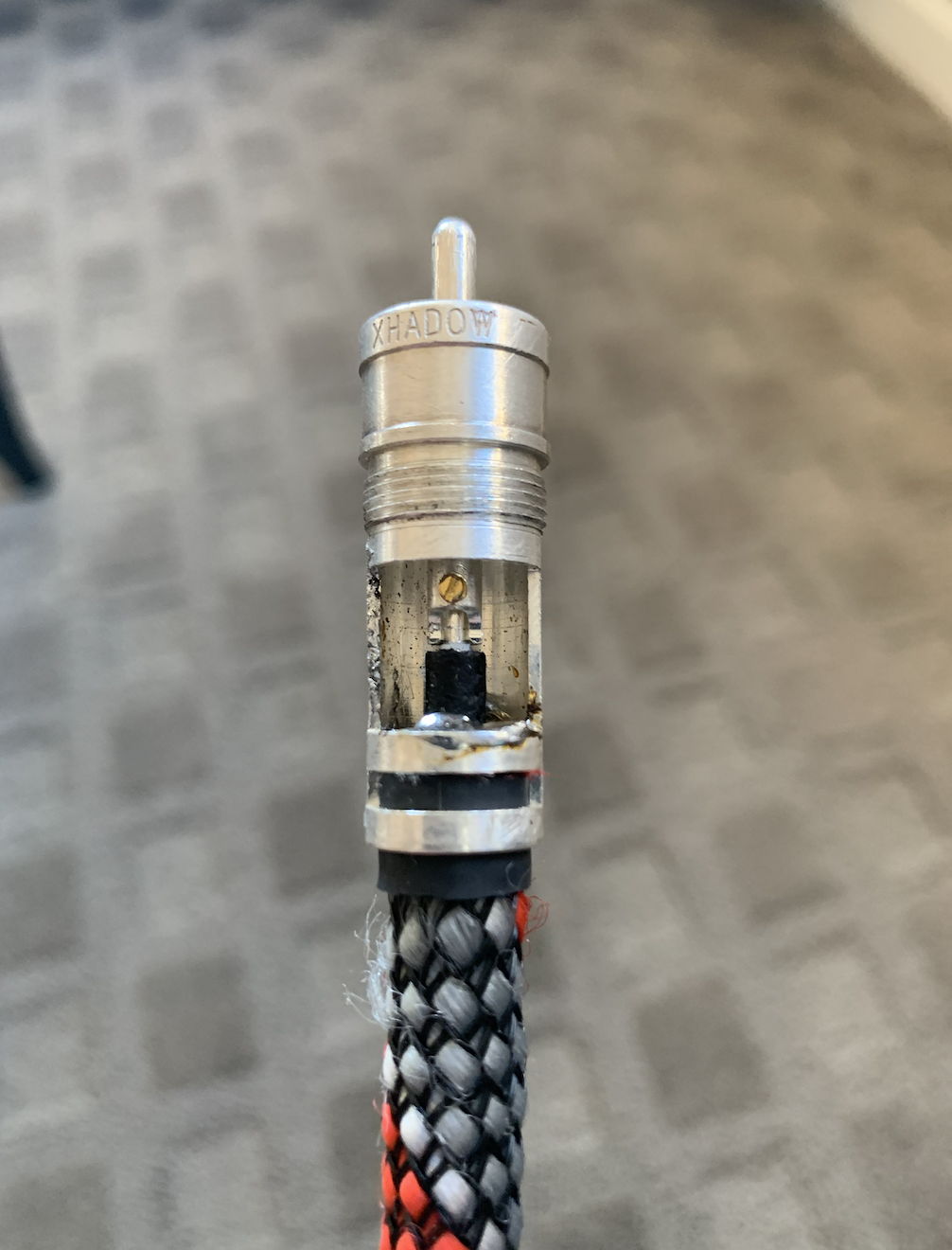 Digital coax - Xhadow copper/silver solder less RCA