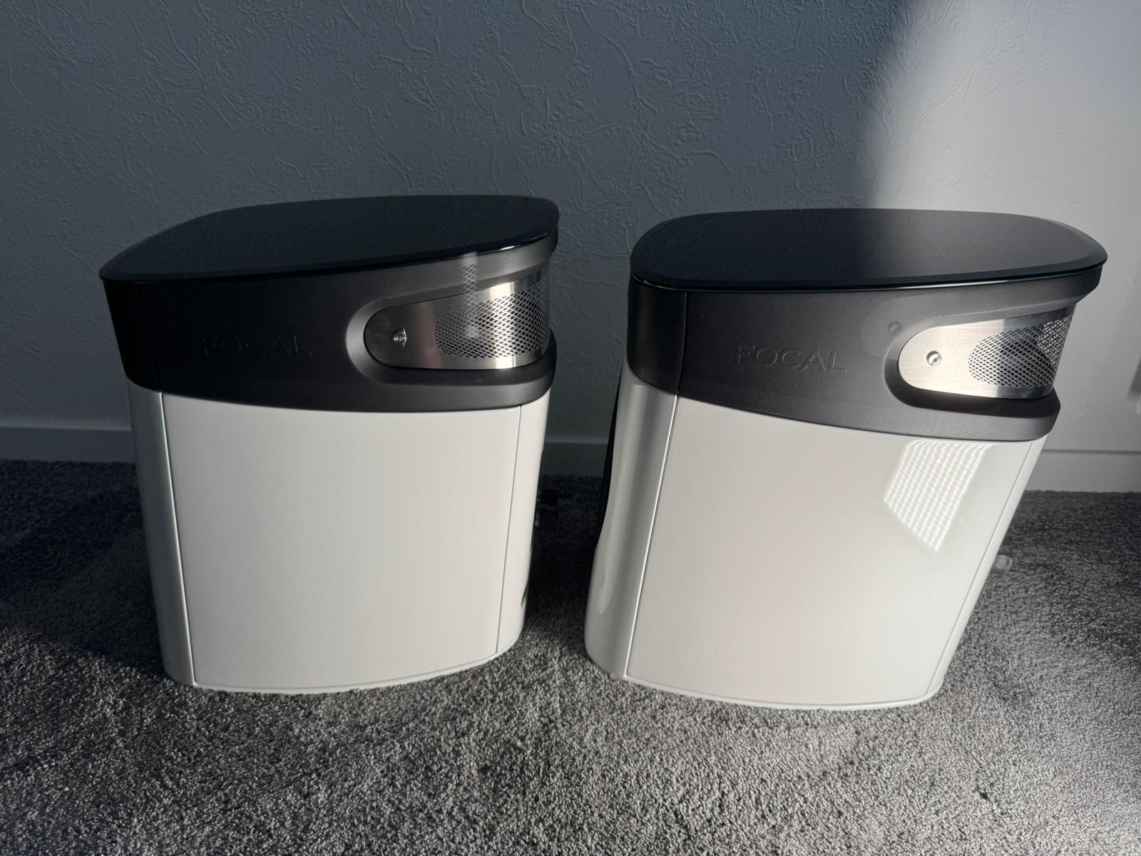 Focal Sopra 1 speakers in white from 2024 7