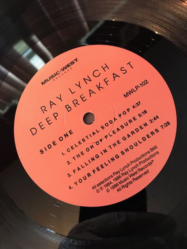Ray Lynch Deep Breakfast LP Promo US 1984 Ray Lynch Dee... 3