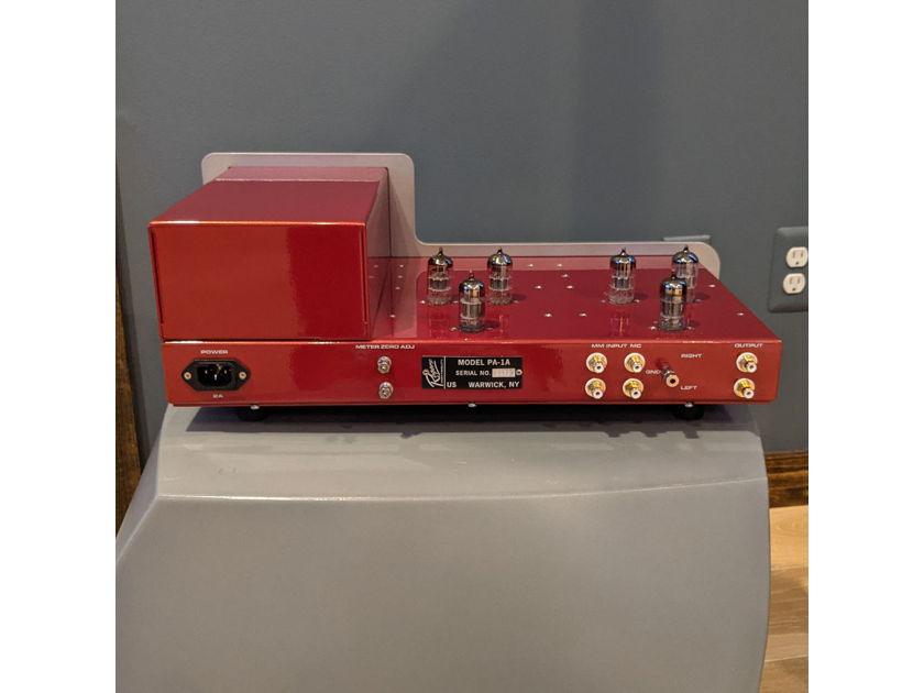 Rogers PA-1A Phono Preamplifier, Red Finish