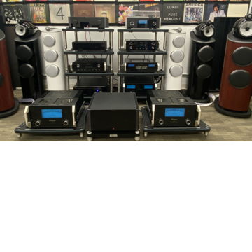 McIntosh DEALER:  C1100 Tube Preamp & MC601 Monoblock A...