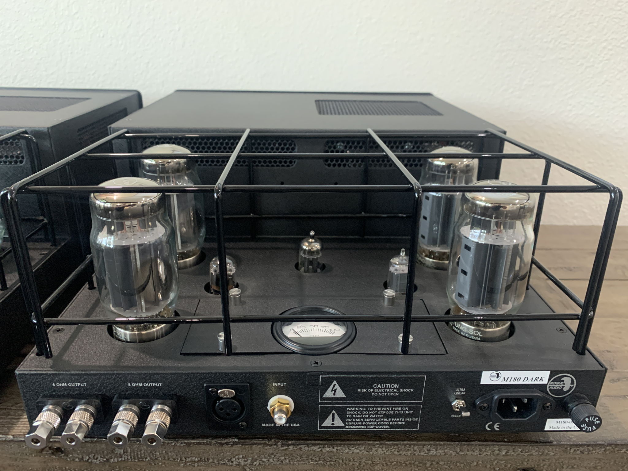 Rogue Audio M-180 Dark Monoblock Amplifiers - Black - V... 11