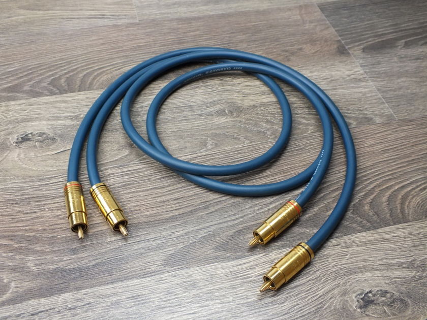 Clearaudio Sixstream interconnects RCA 1,0 metre