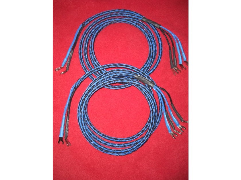 Kimber Kable 8TC Biwire Speaker Cables *2.5 Meter Pair* W/Postmaster Spades